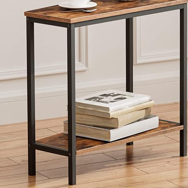 Triangle wedge end table cheap